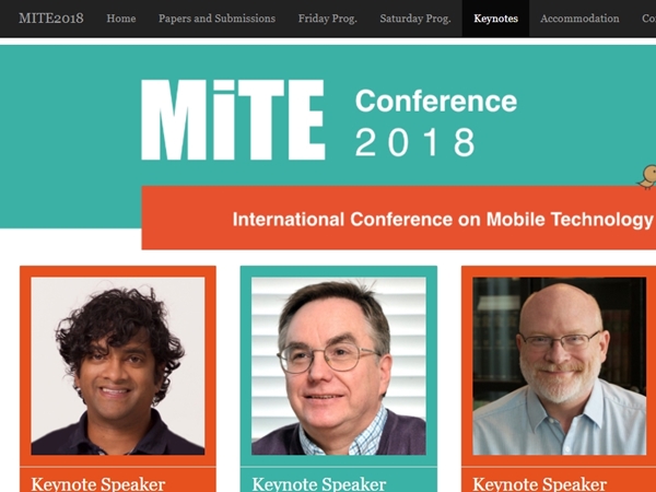 Mite Website Design Example